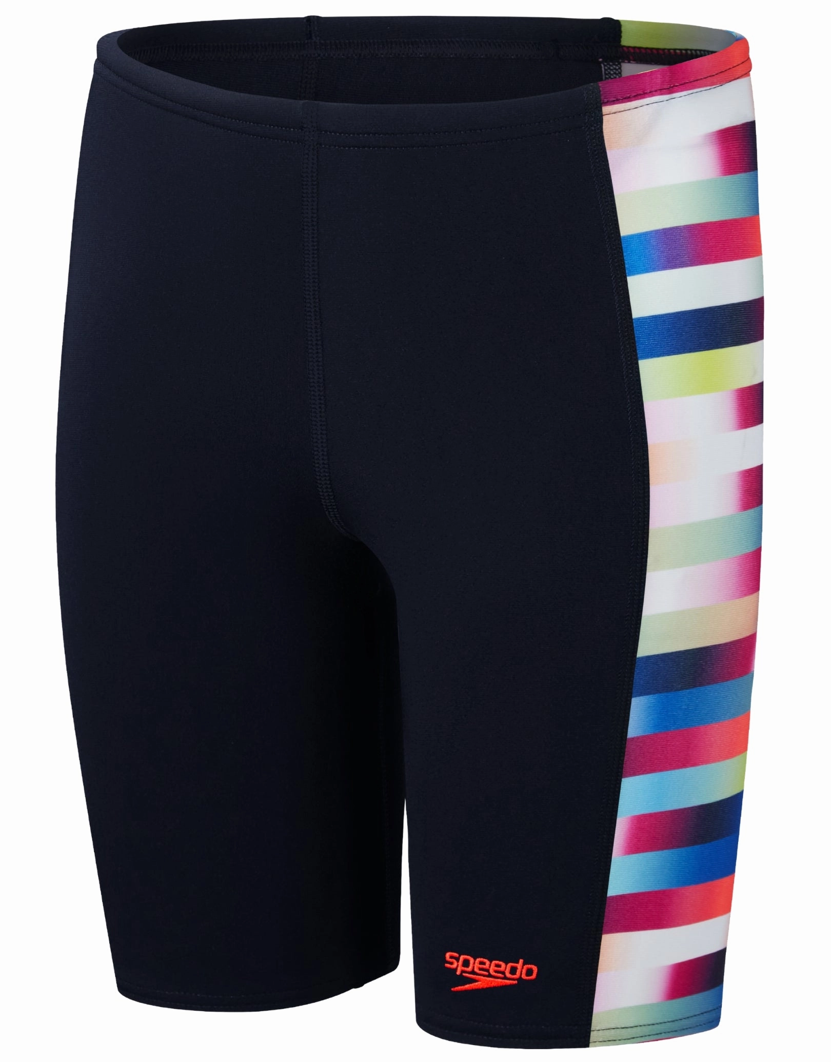 Boys Digital Panel Jammer - Navy/Multi speedo mens swimwear, speedo training swimsuits