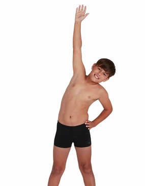 Boys Endurance Plus Aquashort - Black speedo mens swimwear, speedo training swimsuits