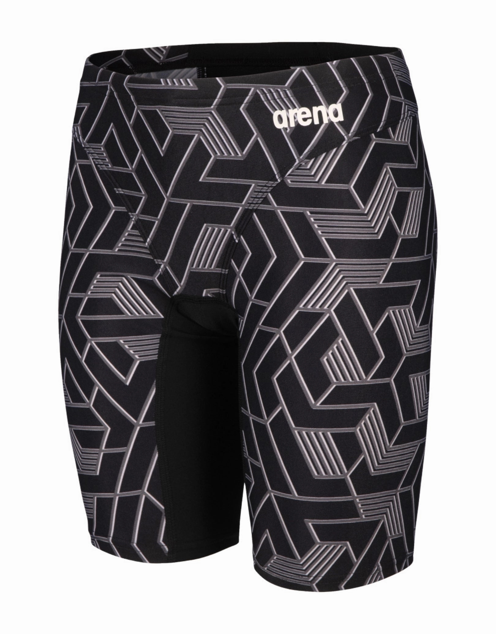 Boys Escape Swim Jammer - Black/Team