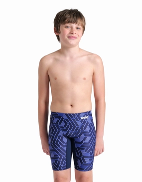 Boys Escape Swim Jammer - Navy/Team arena swimwear for men, arena competitive swimsuits
