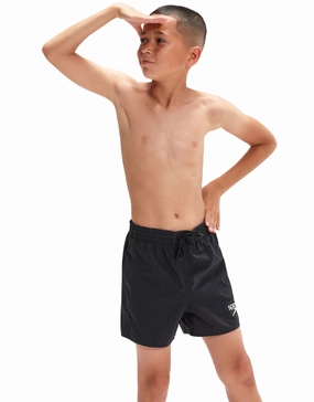 Boys Essential 13" Watershorts - Black speedo mens swimwear, speedo training swimsuits