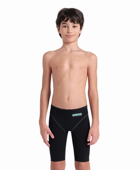 Boys Powerskin Impulso Jammer - Black/Teal arena swimwear for men, arena competitive swimsuits