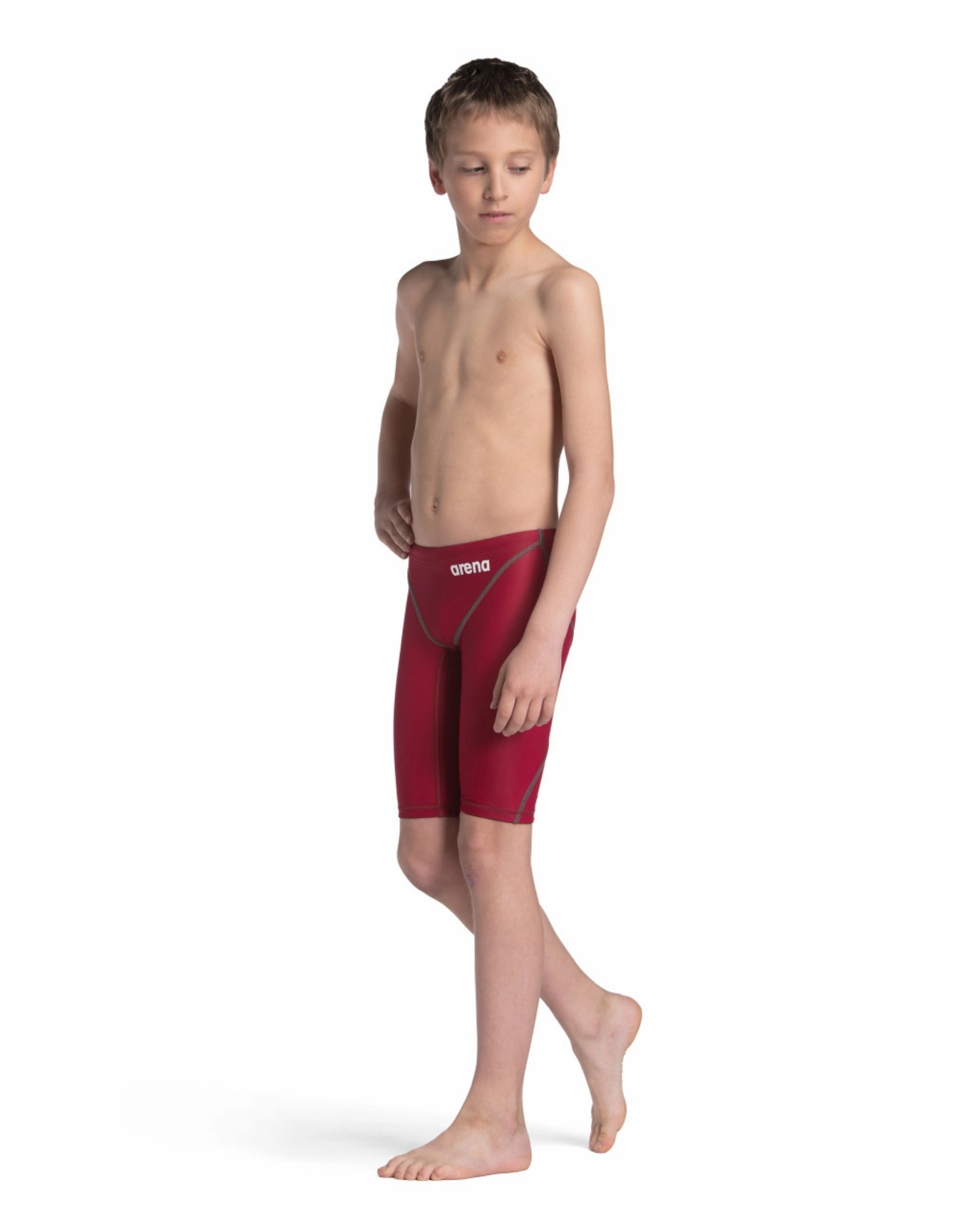 Boys Powerskin ST NEXT Jammer - Deep Red