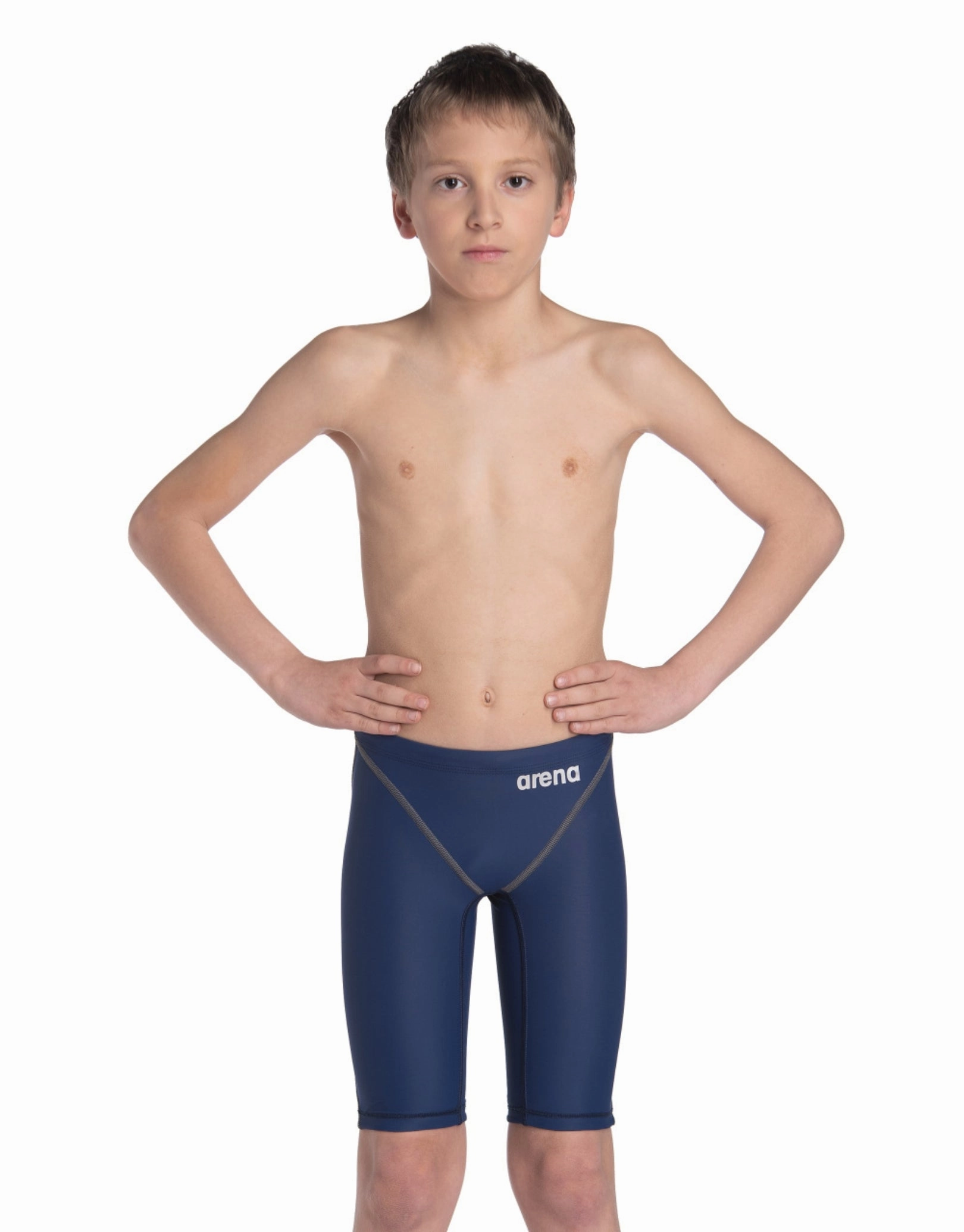 Boys Powerskin ST NEXT Jammer - Navy arena swimwear for men, arena competitive swimsuits