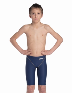 Boys Powerskin ST NEXT Jammer - Navy youth racing swimsuits, competition swimwear kids
