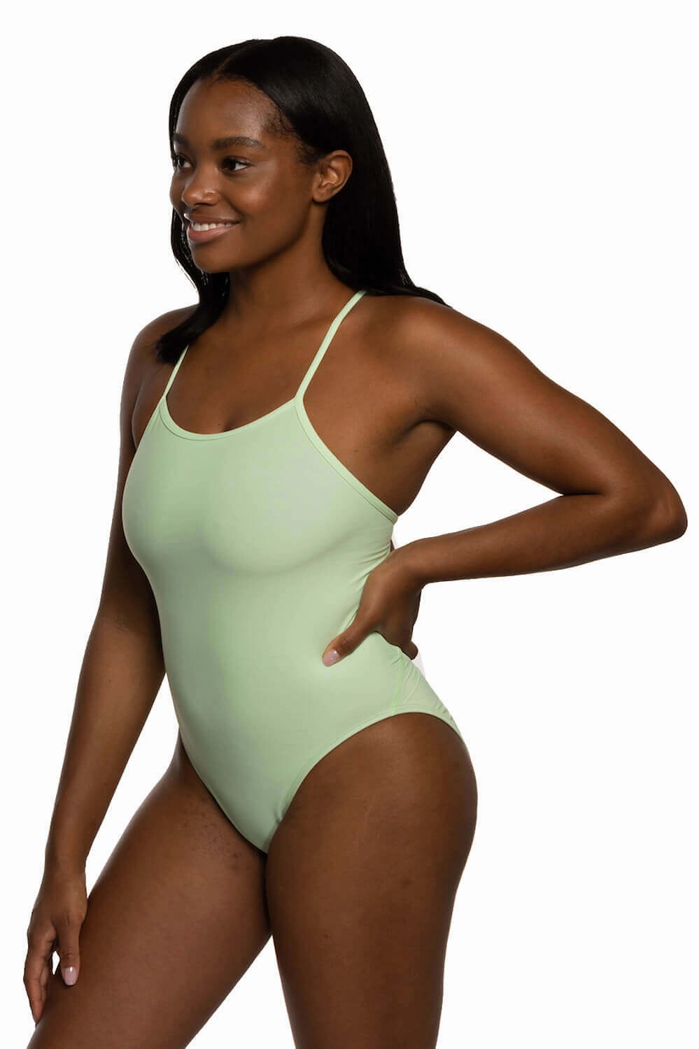 Brandon 2 One Piece Swimsuit - Mint