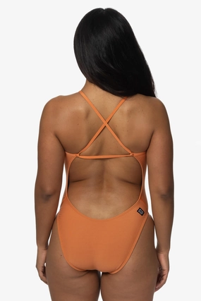 Brandon 2 One Piece Swimsuit - Tawny all types of swimwear, stylish swimwear for all body types