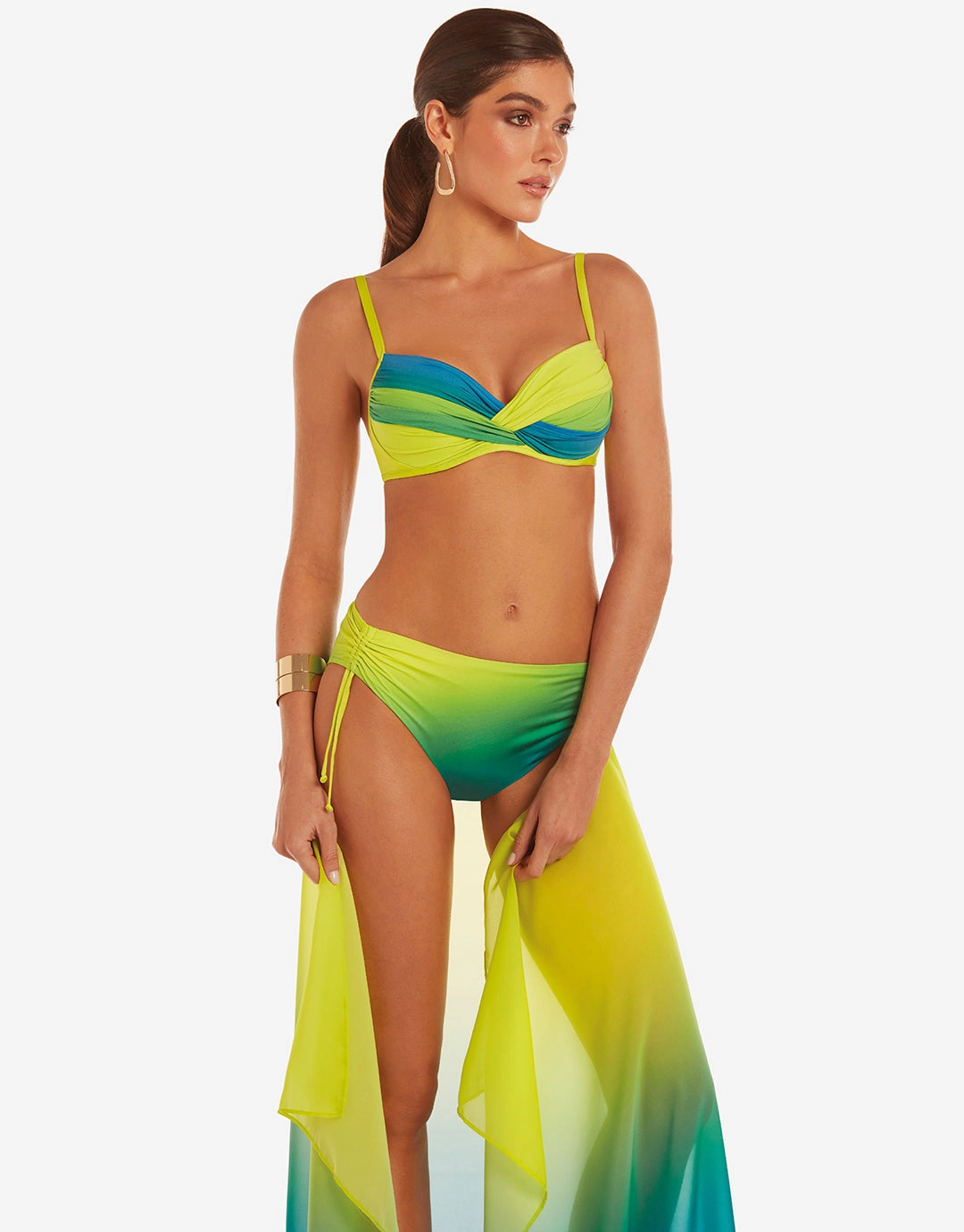 Brasil Underwired Moulded Bikini Set - Lima full coverage swim tops, cute bikini tops