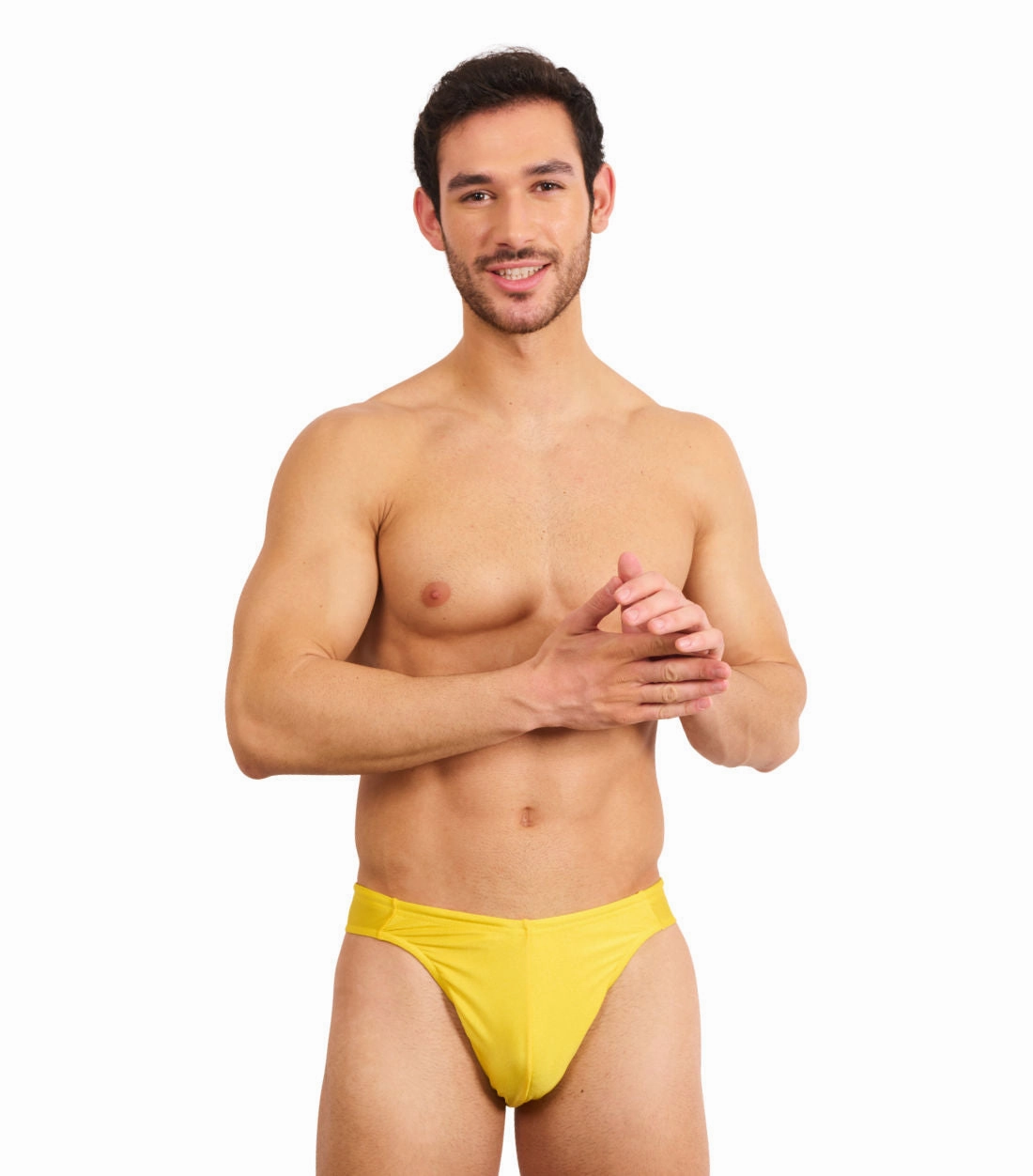 Brazil Swim Brief Yellow