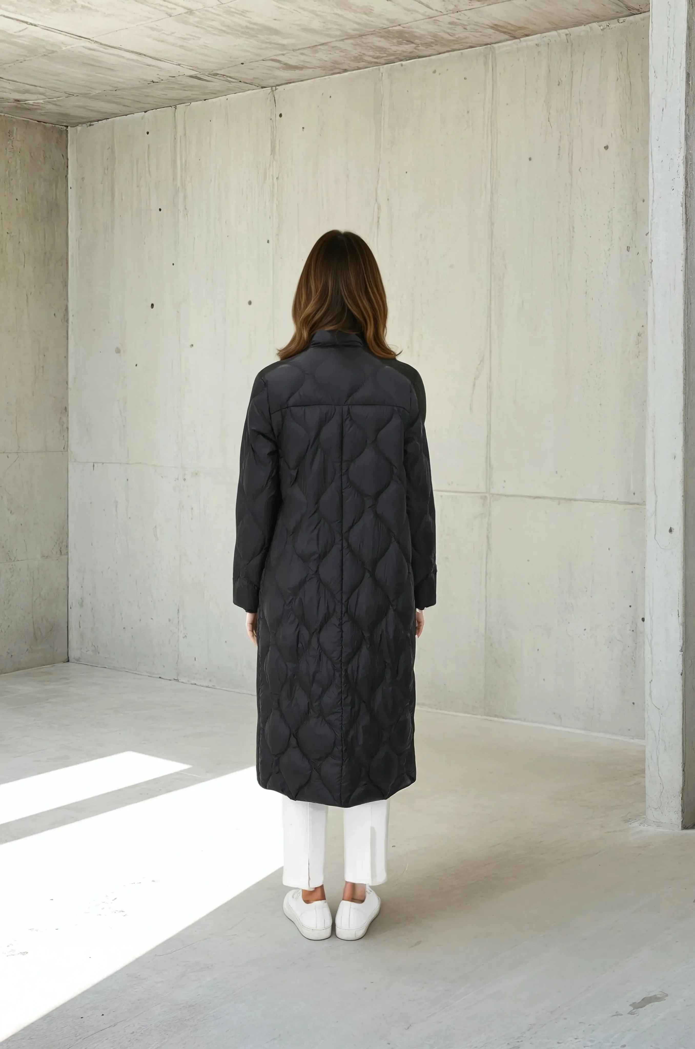 BRENTA COAT IN ULTRALIGHT GOOSE DOWN