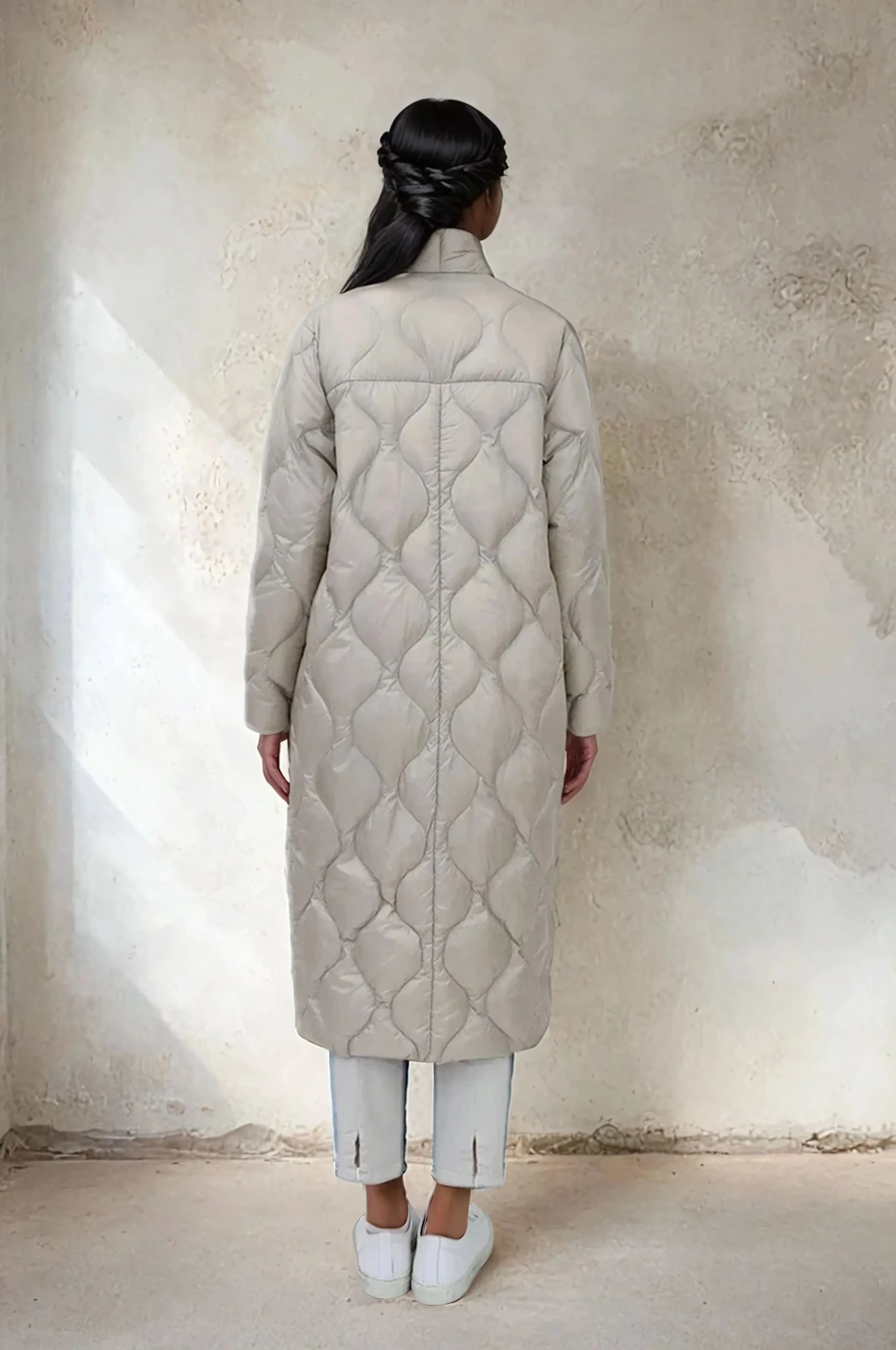 BRENTA COAT IN ULTRALIGHT GOOSE DOWN