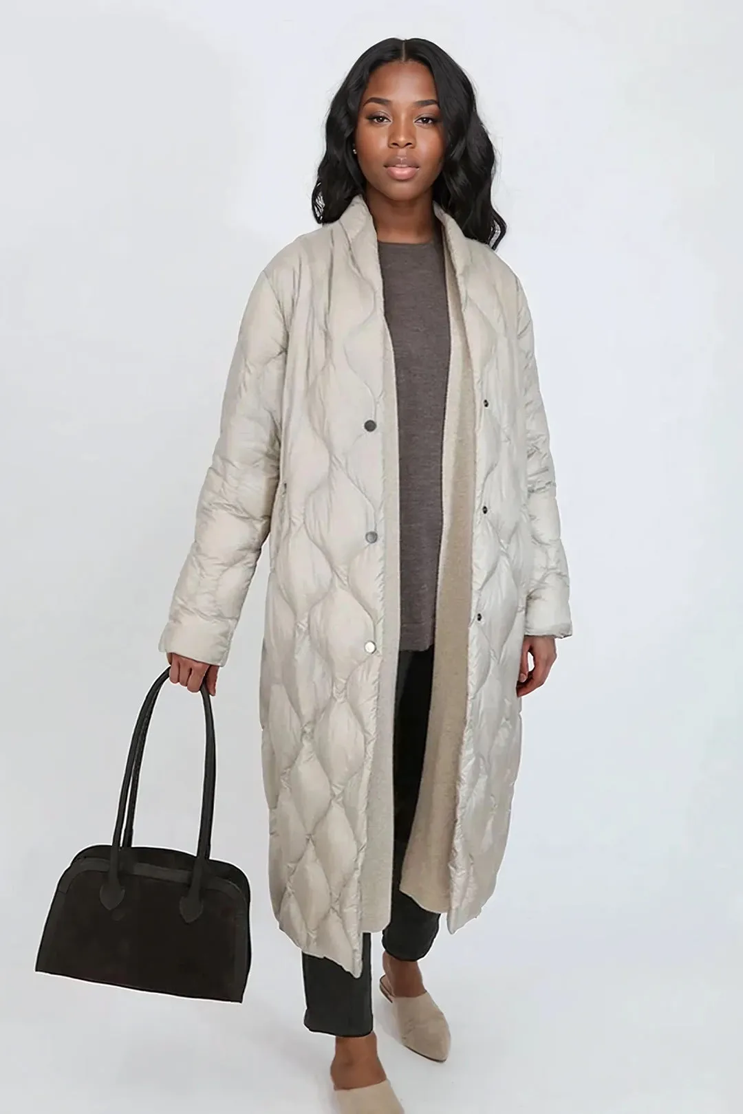 BRENTA COAT IN ULTRALIGHT GOOSE DOWN