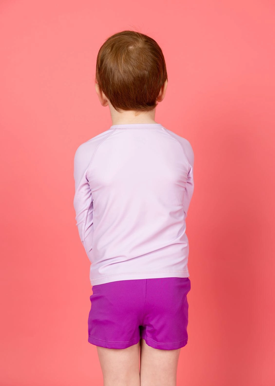 Bright Lilac | Mini Rashguard Top (Unisex)