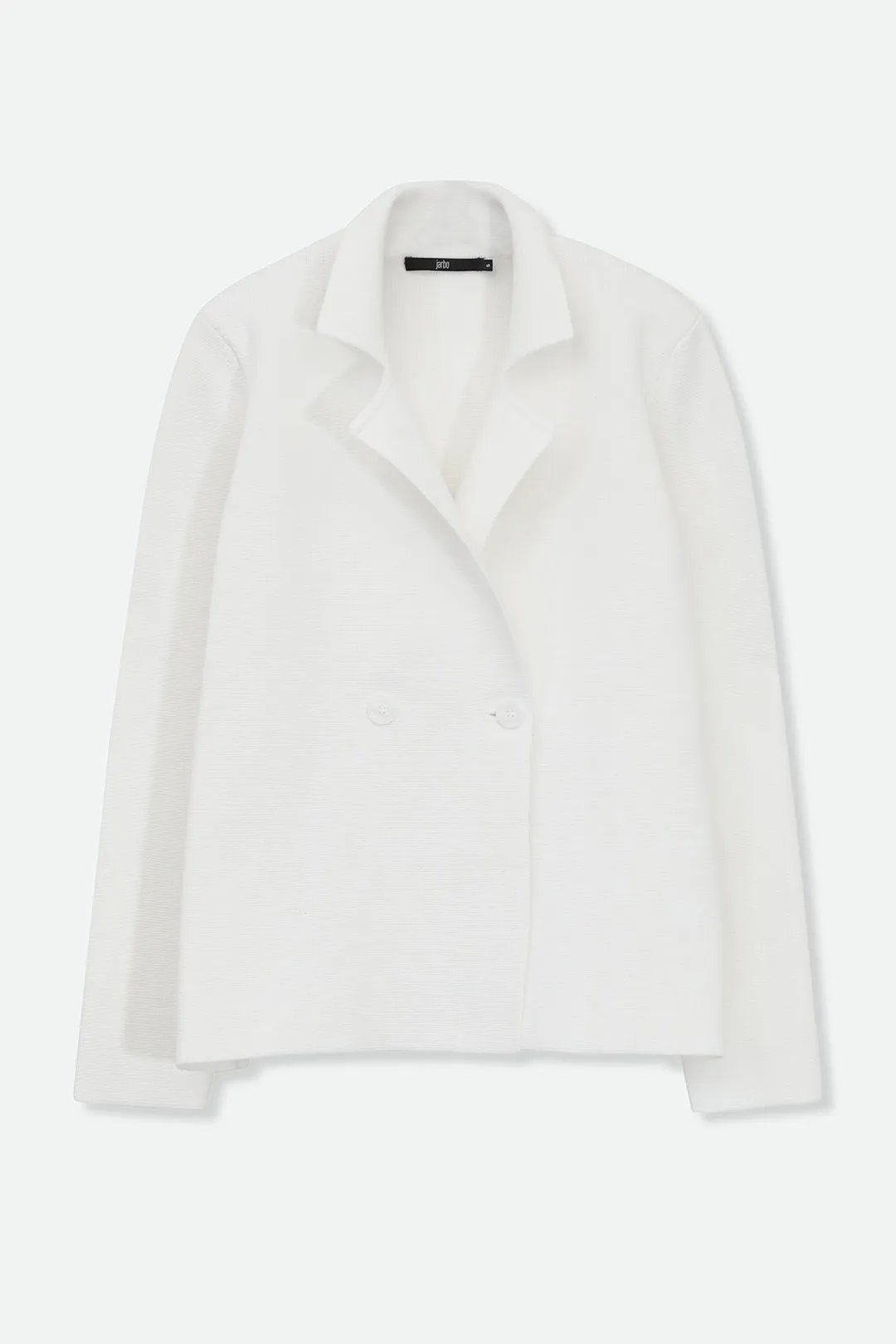 BRISIO DOUBLE BREASTED BLAZER IN ITALIAN COTTON