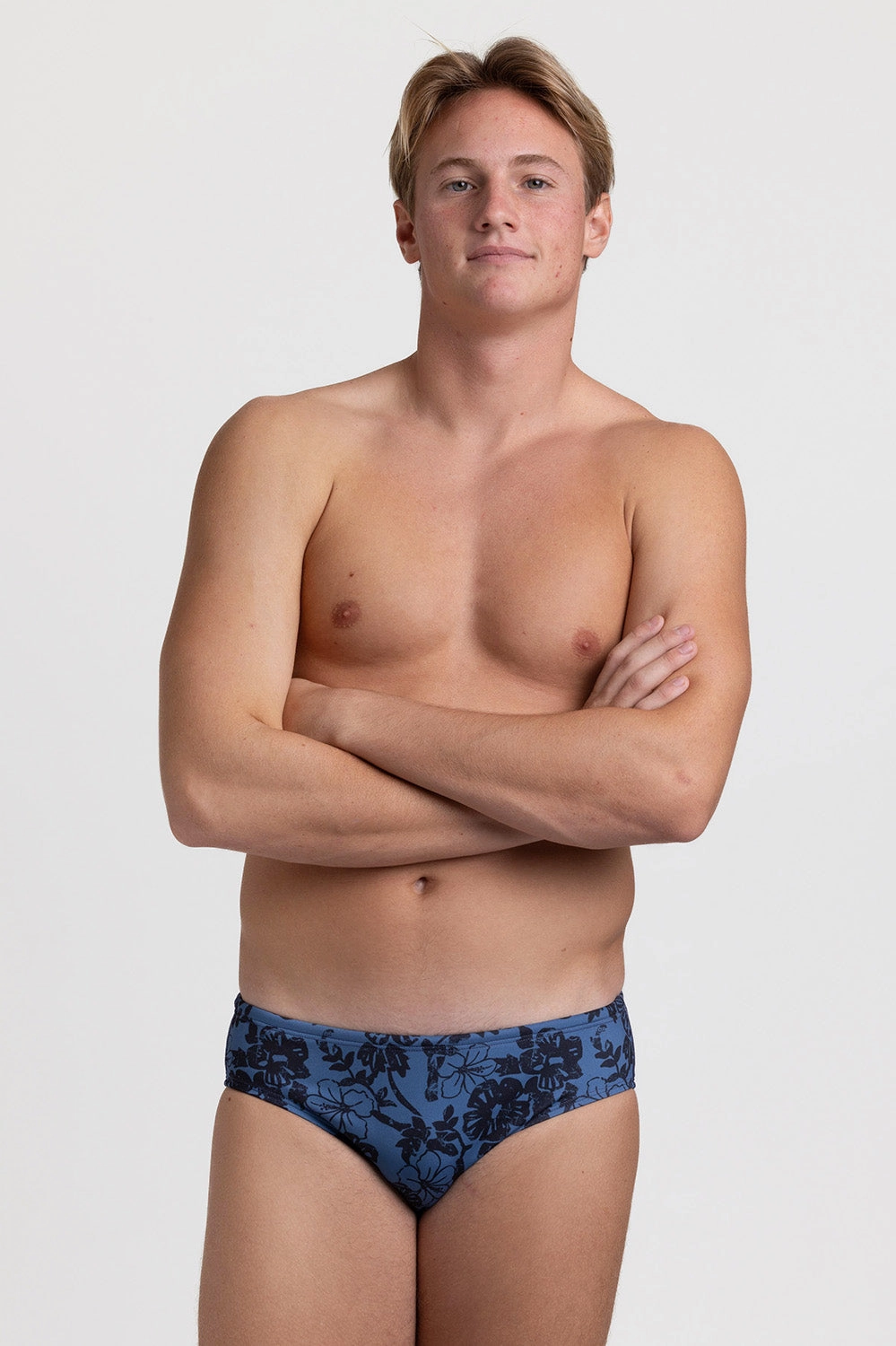 BROLYN Swim Brief - Aloha Nights