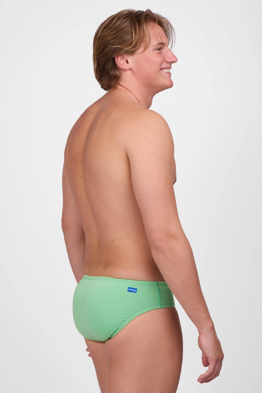 BROLYN Swim Brief - Green Apple