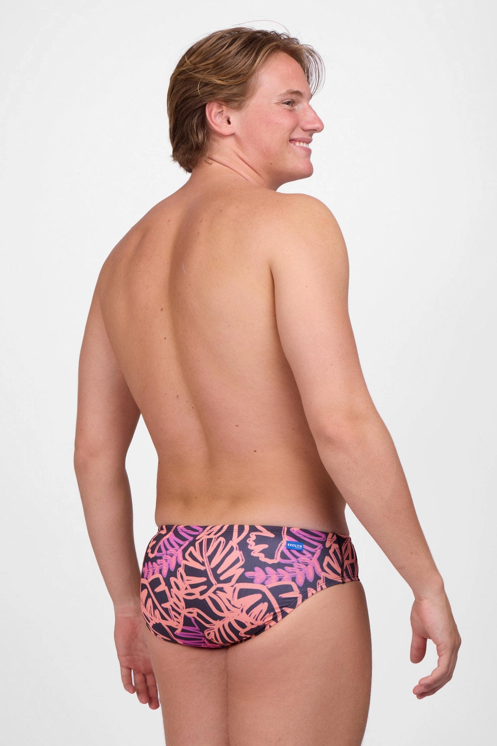 BROLYN Swim Brief - Tropic Glow