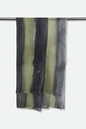 BRONZE BANDA SCARF IN HAND DYED CASHMERE