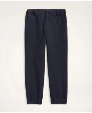 Brooks Brothers Boys Stretch Cotton Twill Jogger Pants Navy Brooks Brothers