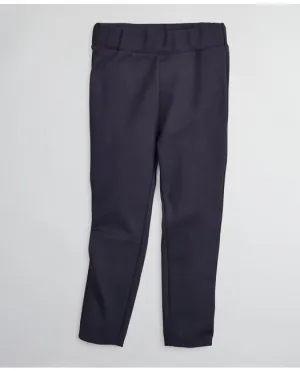 Brooks Brothers Girls Knit Ponte Leggings Pants Navy Brooks Brothers