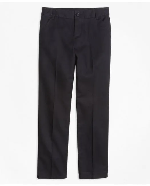 Brooks Brothers Girls Non-Iron Chino Pants Black Brooks Brothers