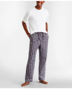 Brooks Brothers Men's Double-Plaid Lounge Set Navy Brooks Brothers