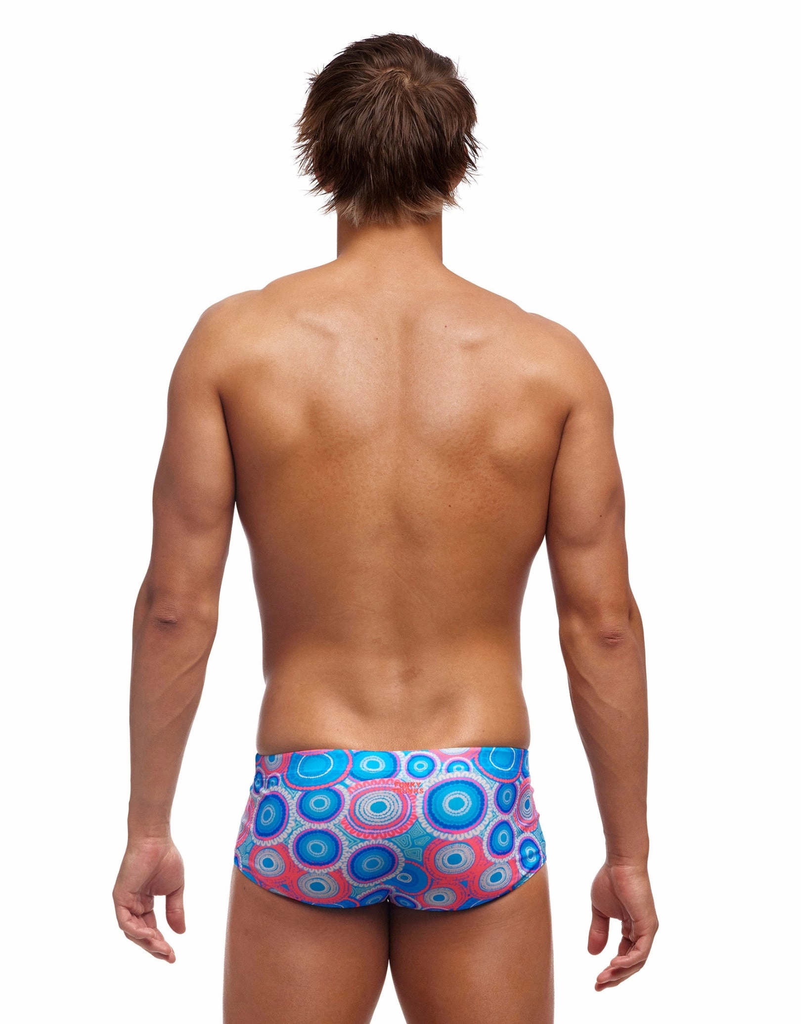 Bundjalung Blue Sidewinder Trunks - Blue