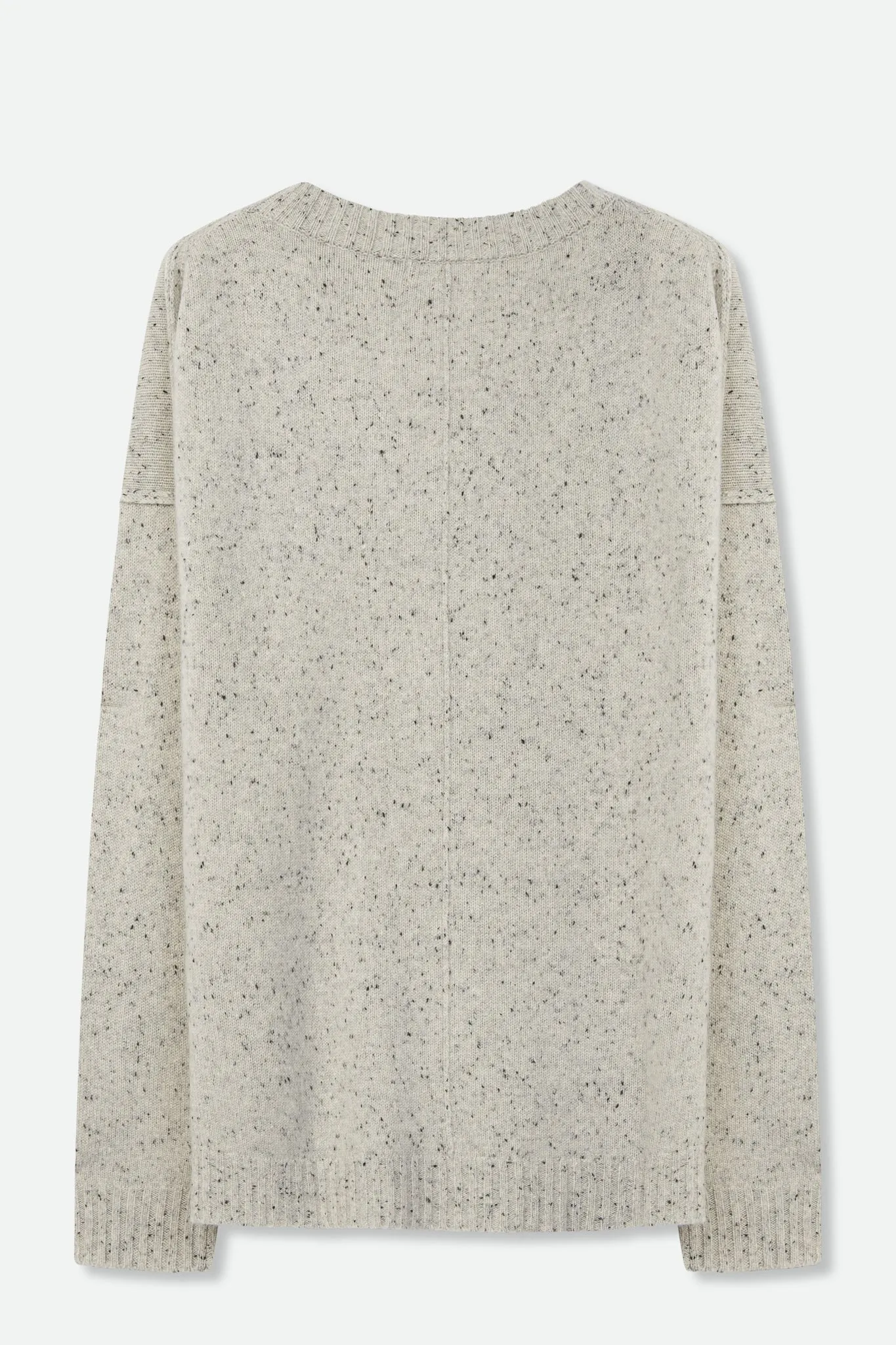 CAMILLE V NECK SWEATER IN PURE CASHMERE