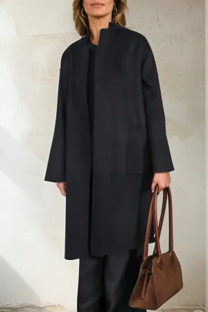 CARLIE COAT IN WOOL CASHMERE DOUBLE FACE