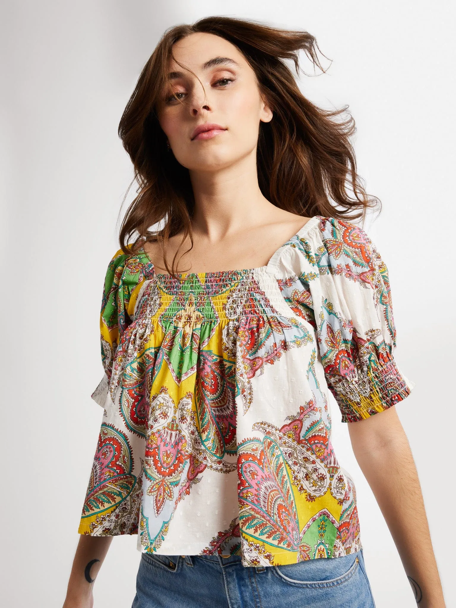 Caro Top in Kaleidoscope