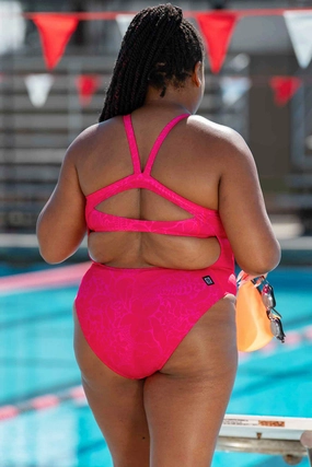 Caroline One Piece Swimsuit - Mosaic all types of swimwear, stylish swimwear for all body types