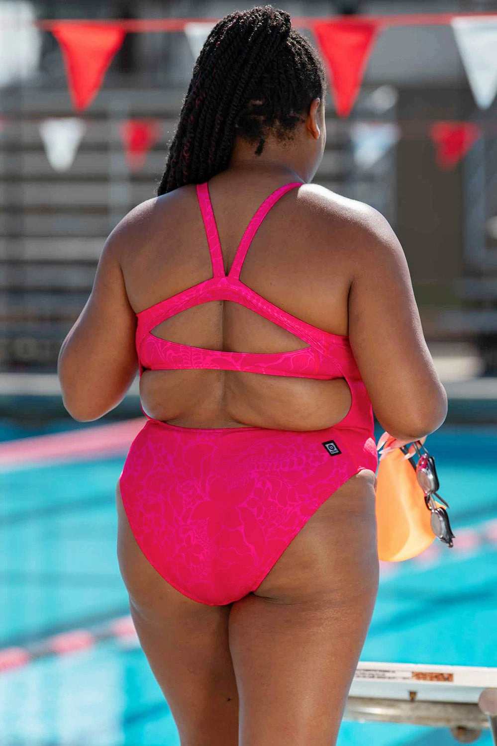 Caroline One Piece Swimsuit - Mosaic all types of swimwear, stylish swimwear for all body types