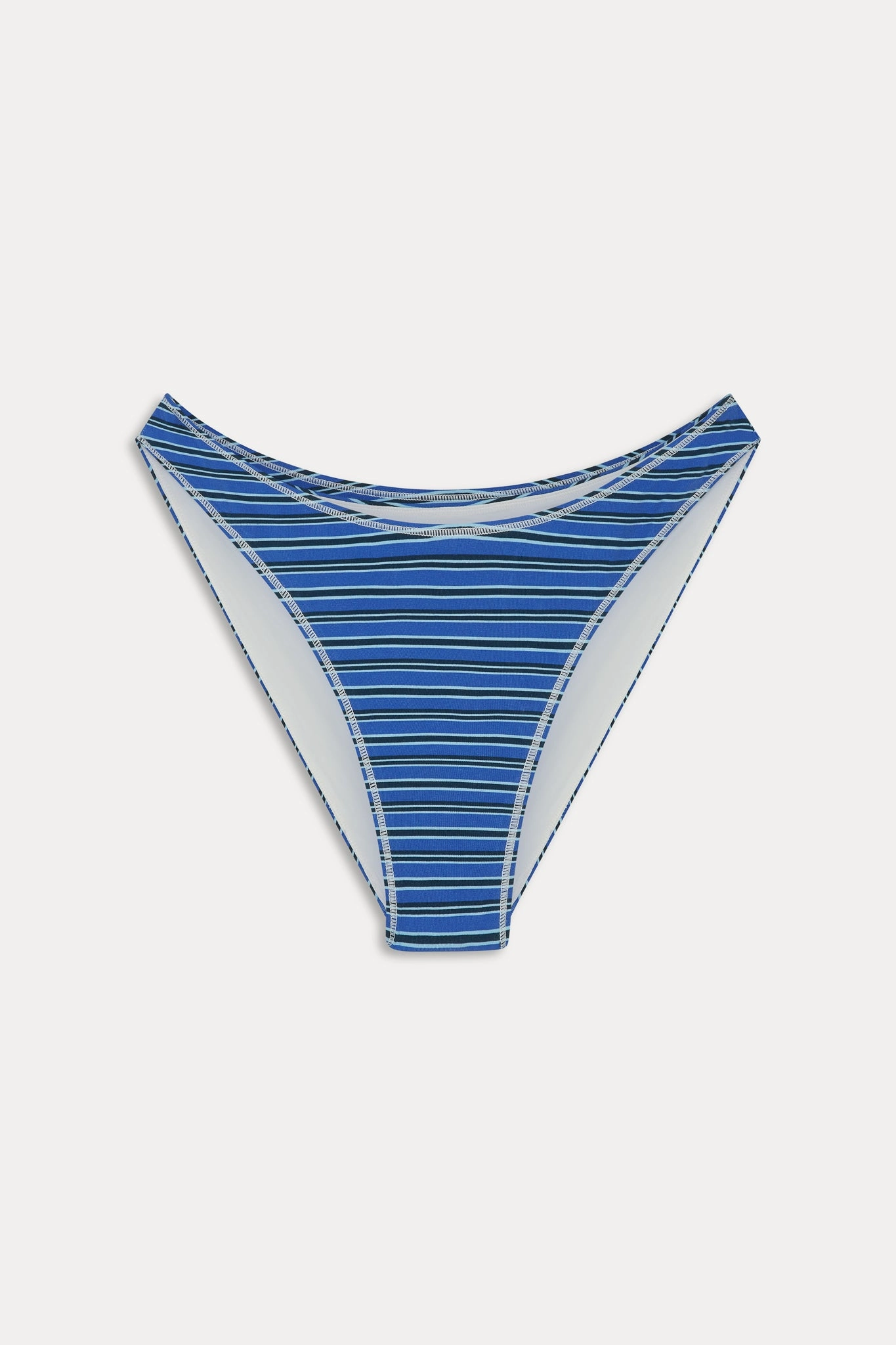 Catalina Full Coverage Bikini Bottom - Summer Stripe