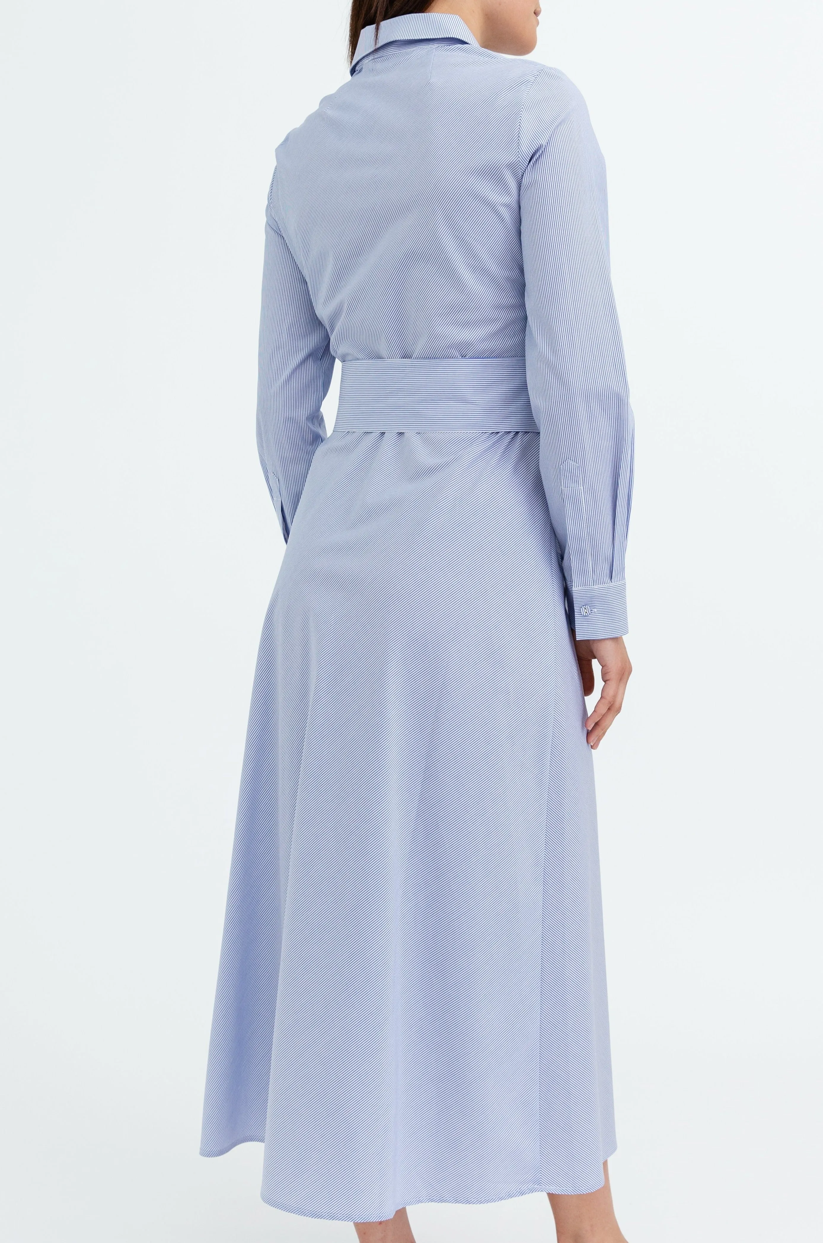 CECE DRESS IN ITALIAN STRETCH COTTON