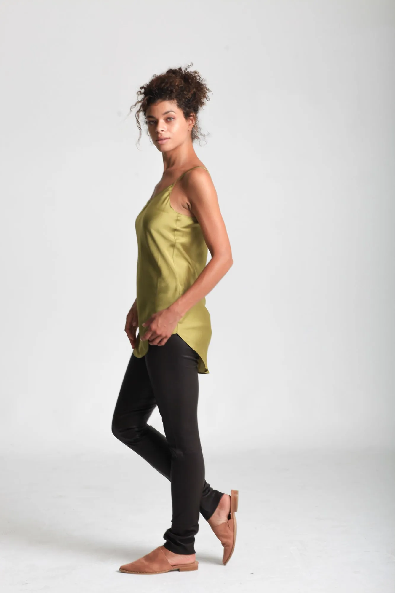 CECELIA CAMI IN STRETCH SILK