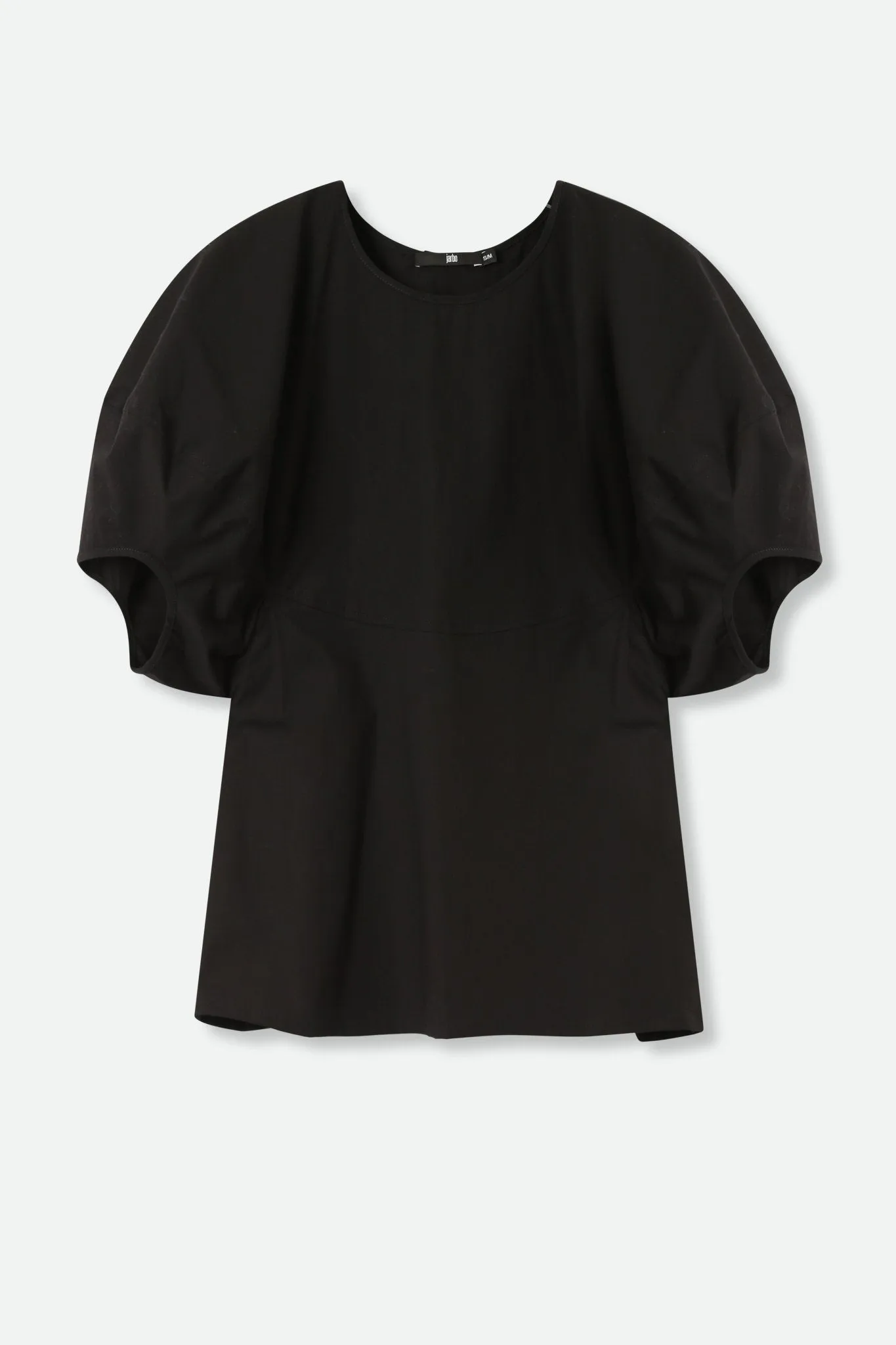 CERCHI SHORT SLEEVE BLOUSE IN ITALIAN COTTON