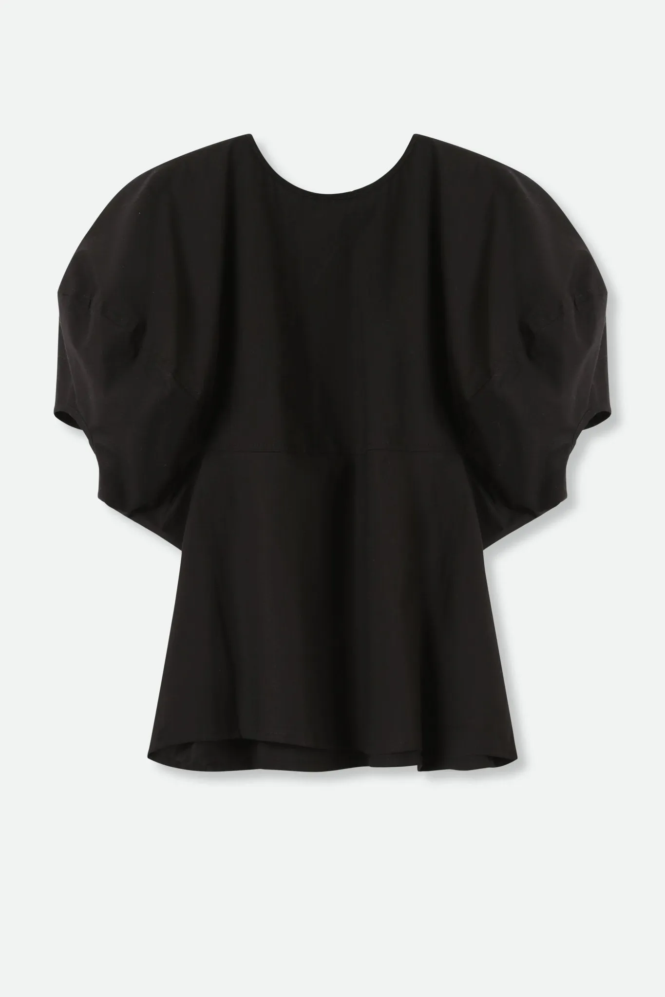 CERCHI SHORT SLEEVE BLOUSE IN ITALIAN COTTON