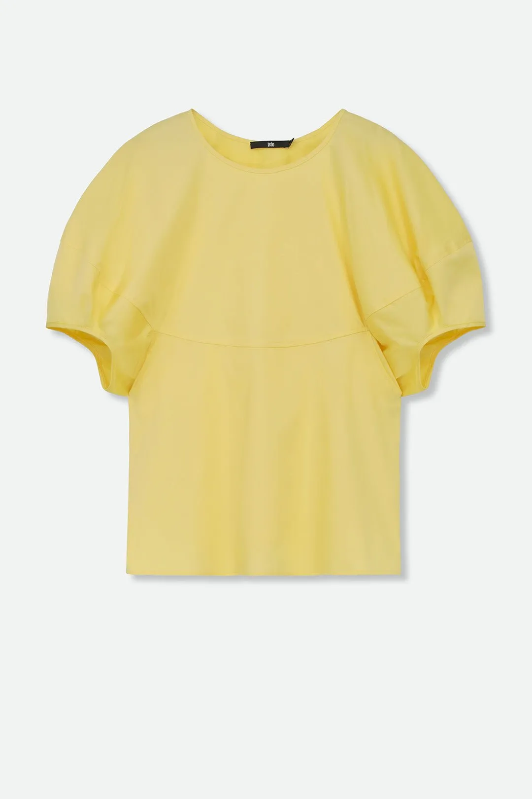 CERCHI SHORT SLEEVE BLOUSE IN ITALIAN COTTON