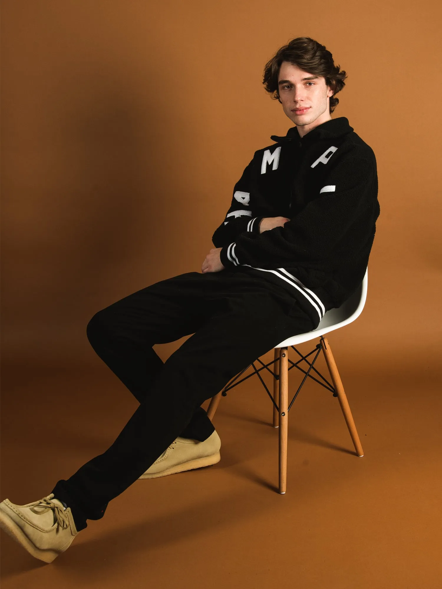CHAMPION HI PILE FLEECE WARMUP JACKET - CLEARANCE