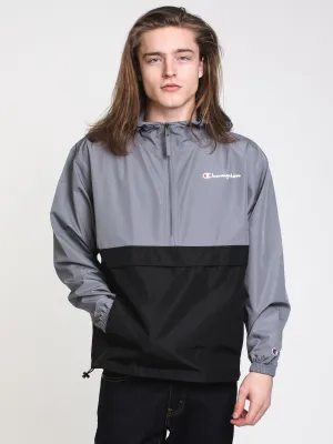 CHAMPION PACKABLE COLOURBLOCK JACKET  - CLEARANCE