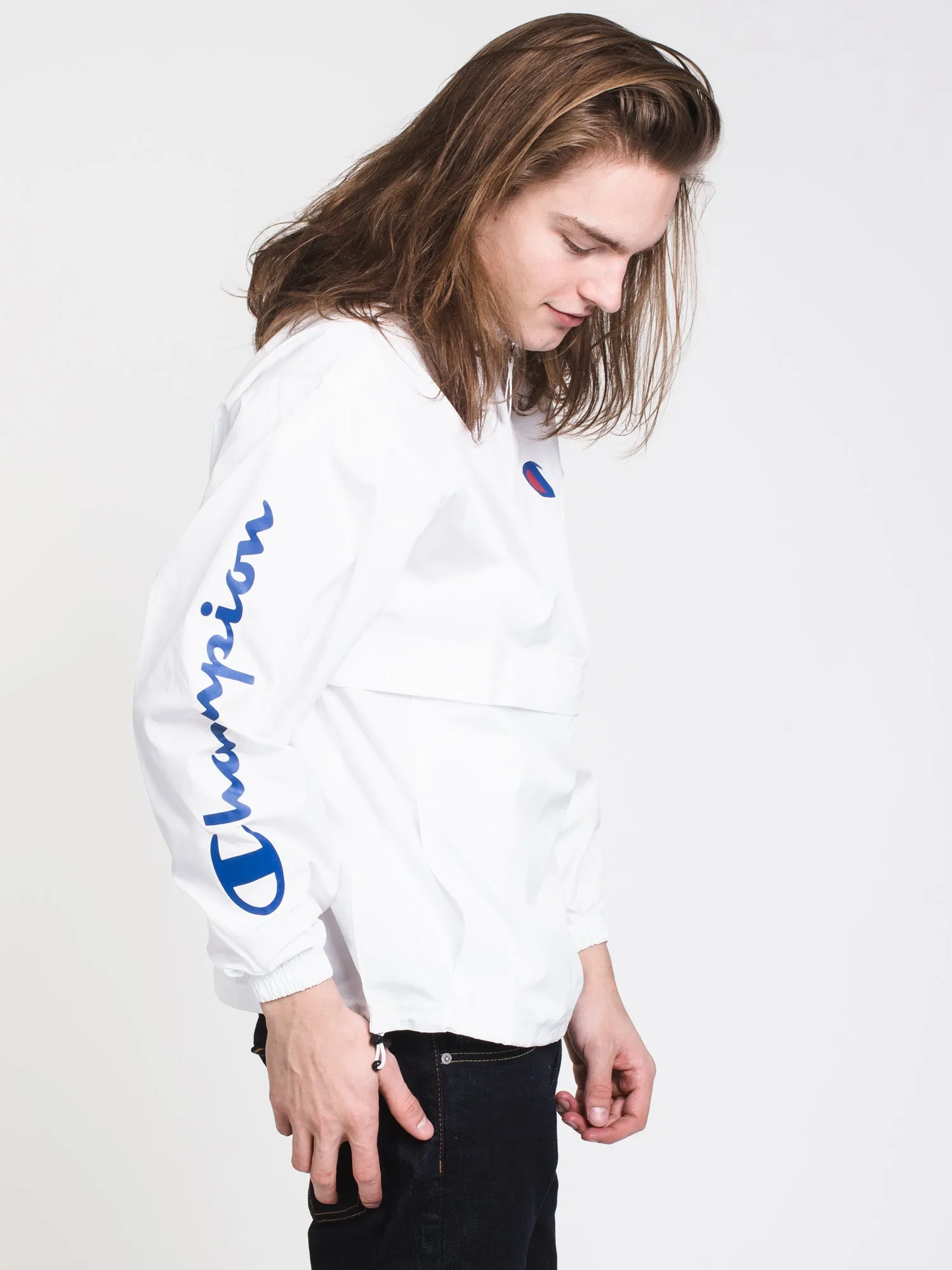 CHAMPION PACKABLE LOGO JACKET  - CLEARANCE