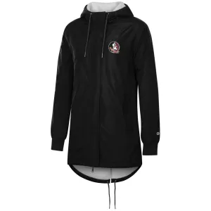 Champion Women's Seminole Logo Sherpa Lined Stadium Jacket - Black Champion Clothing Women