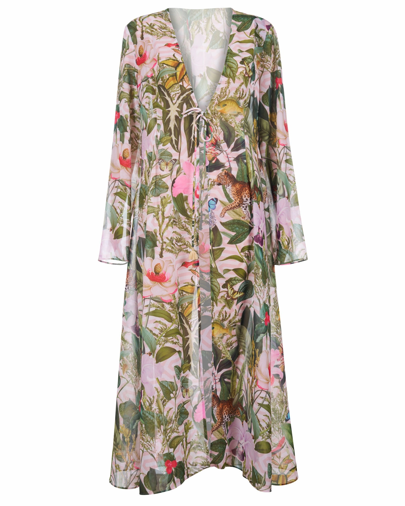 Chiffon Cover Up - Floral Ambrosia