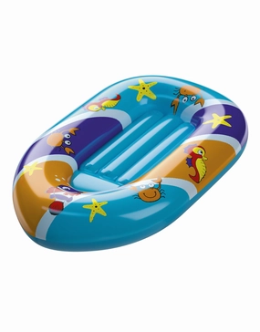 Children's Waterworld Inflatable Kids Swim Boat - Blue fashy swimwear collection, fashy thermal swimwear
