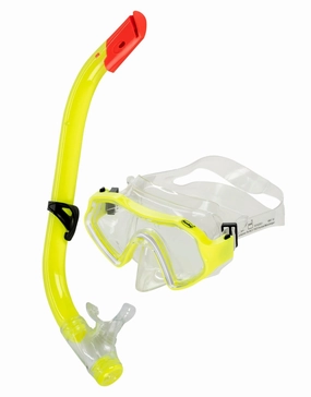 Children Snorkel Set - Yellow fashy swimwear collection, fashy thermal swimwear
