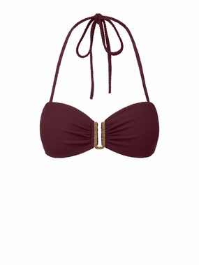 Cindy Swim Top Auburn Texture high waist swimwear women, swimsuit for women beachwear