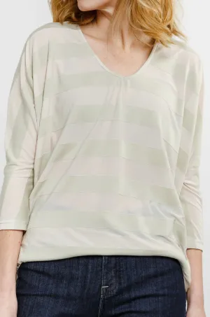 CLARA V NECK DOLMAN IN ITALIAN BLEND KNIT