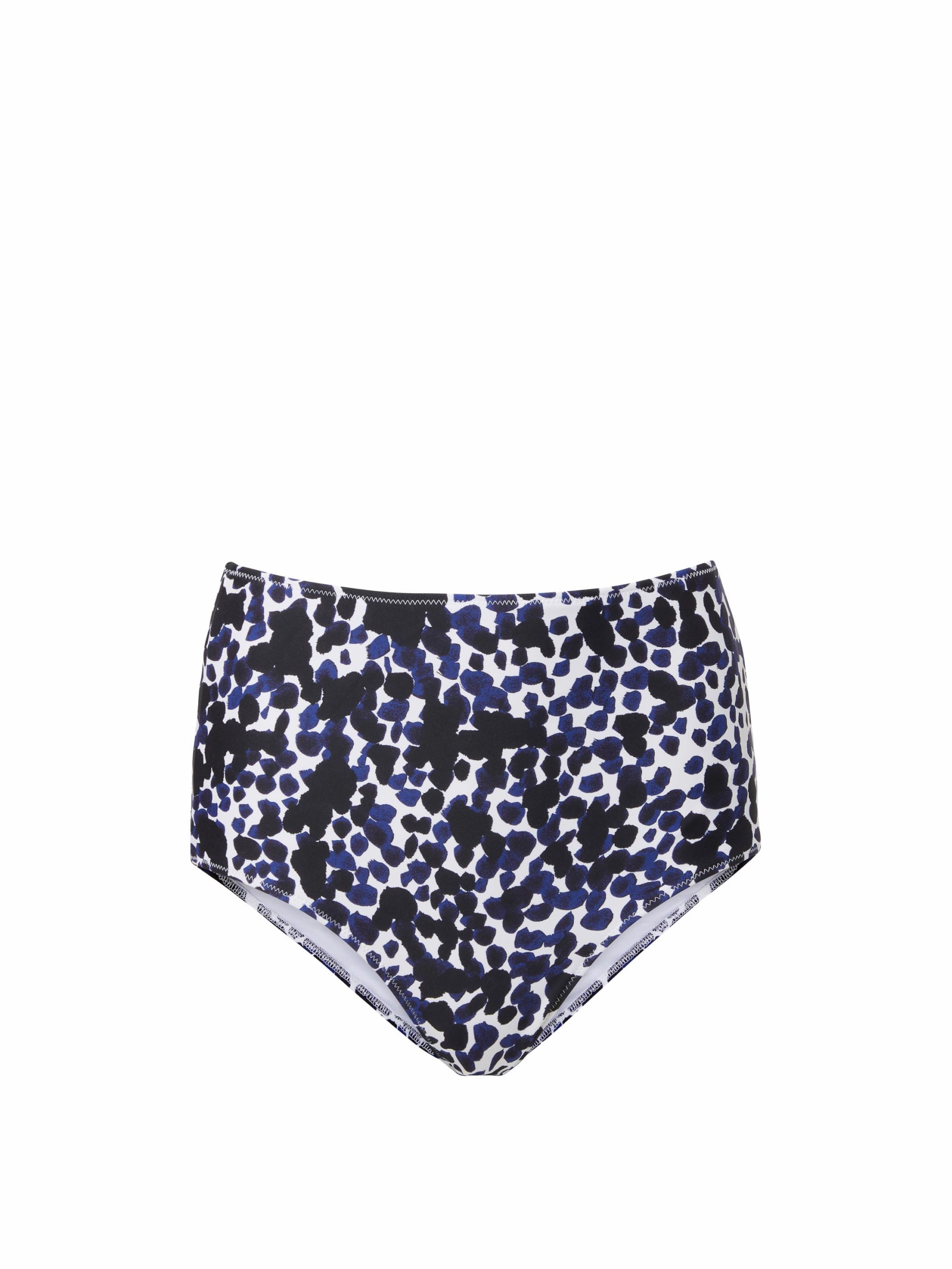 Classic High Waist Bottom Animal Dot fashionable beach swimwear, modern womens bikinis