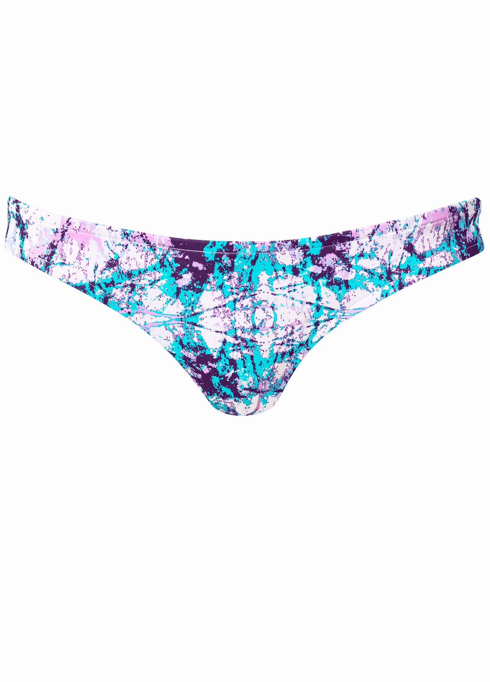 Classic Low-Rise Bottom - Purple Marble