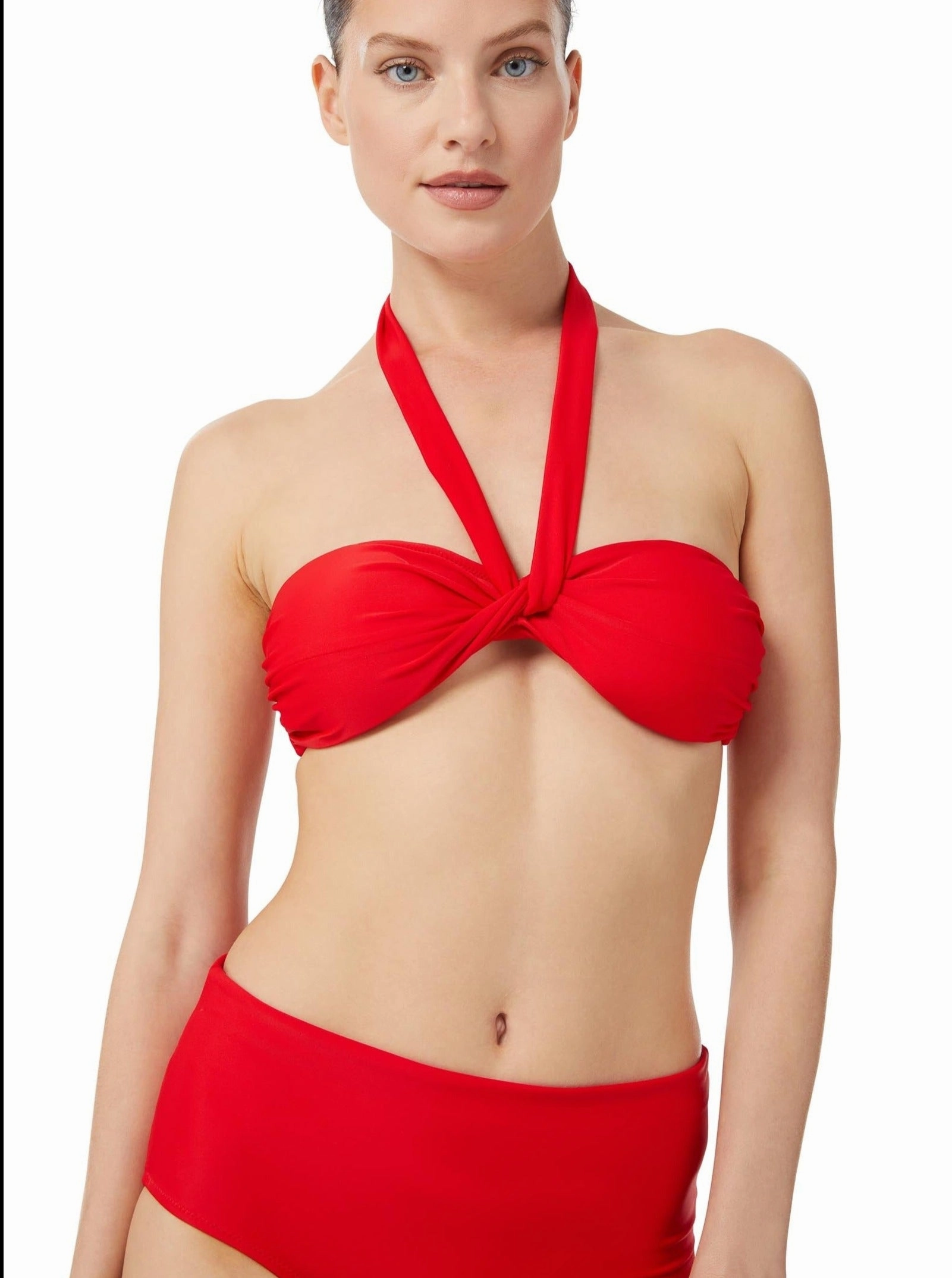 Classic Midrise Bottom Cherry Red